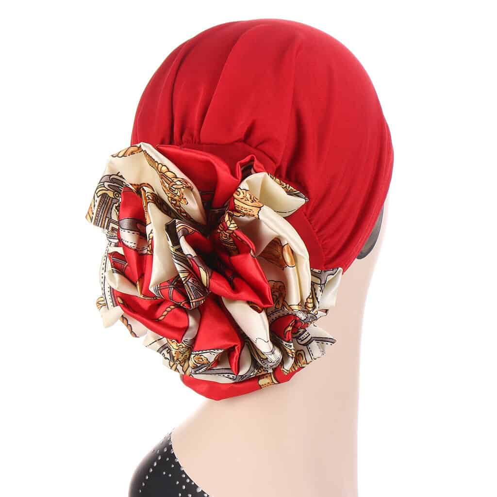 Cathy Mütze Chemo Schal Haartuch Frau Modern Rot