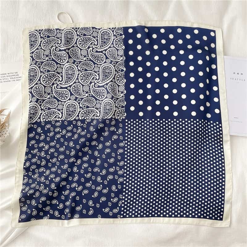 Haartuch 70 Blau - Minerva