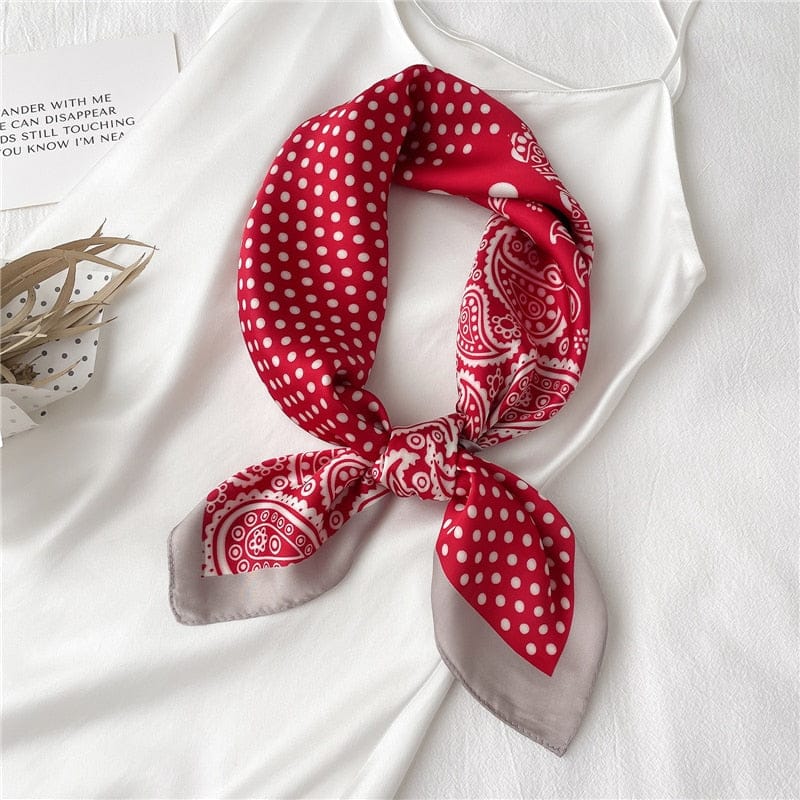 Haartuch 70 Rot - Minerva
