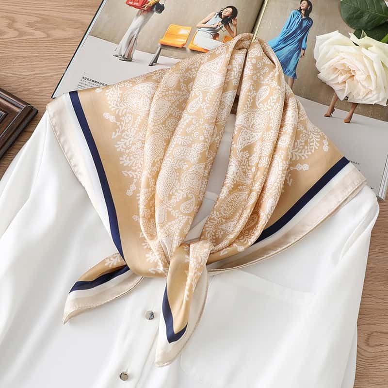 Haartuch 70 Beige - Pastell