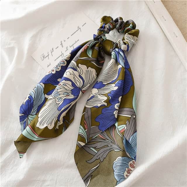Haargummi Schal Fleur De Lys