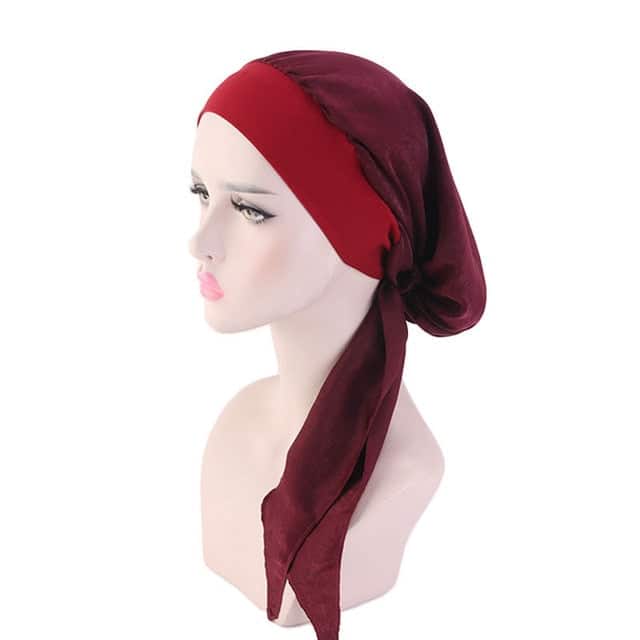 Elodie Langes Chemotuch Bordeaux - Uni