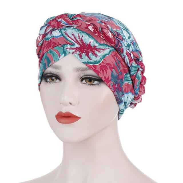 Turbantuch Chimio Bordeaux - Leonce