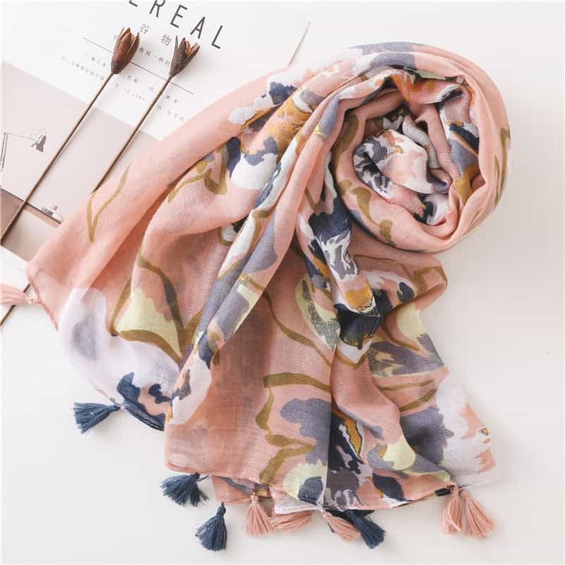 Kopftuch Für Frauen 180 Rosa - Skylah