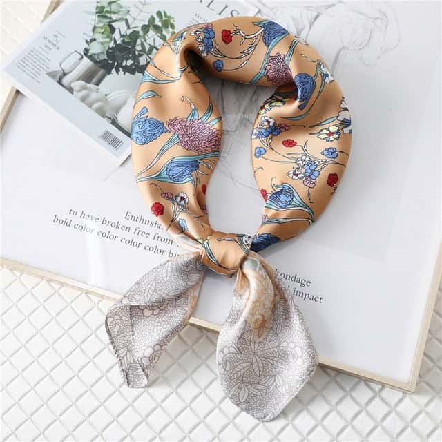 Haartuch 70 Beige - Romance