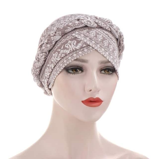 Gaelle Turban Chimio Frau Grau Böhmisch
