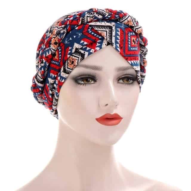 Turbantuch Chimio Rot - Aztekisch