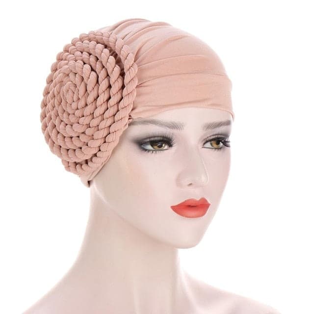 Halstuch Chemo-Mütze Rosa - Uni