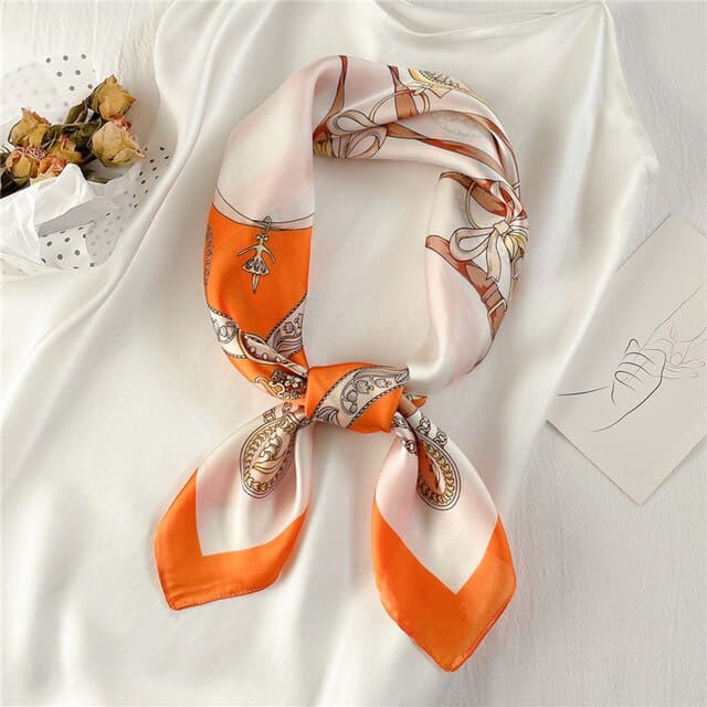 Haartuch 70 Orange - Xelin