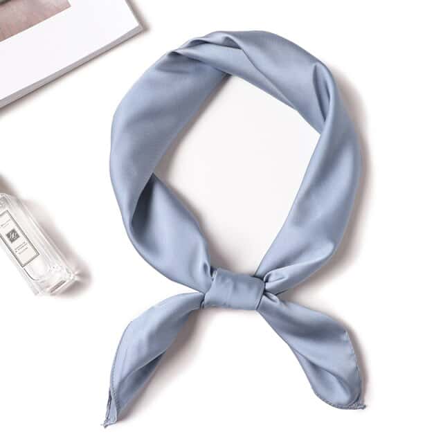 Haartuch 50 Blau - Uni