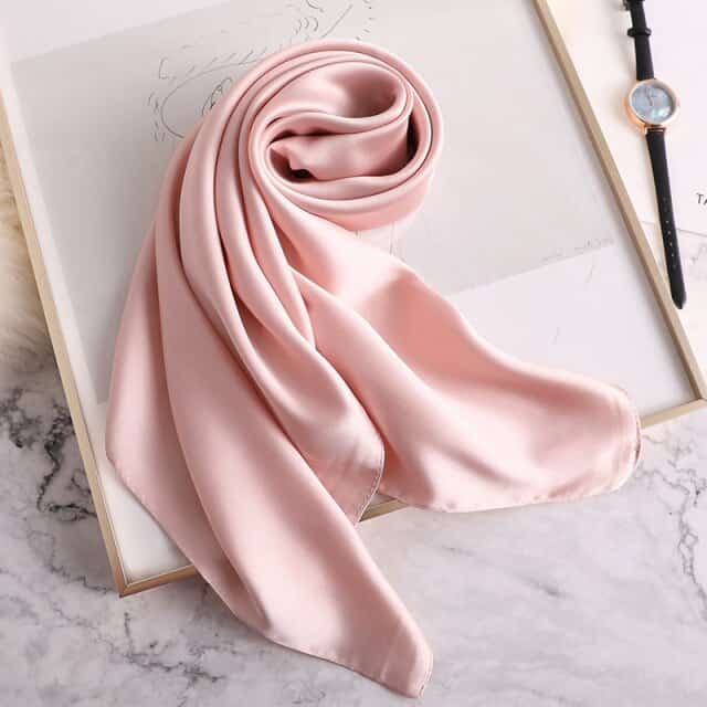 Haartuch 50 Rosa - Uni