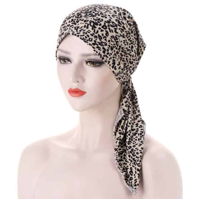Sophie Langes Tuch Chemo Kleiner Leopard