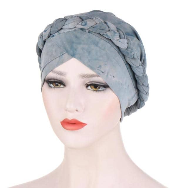 Turbantuch Chemio Grau - Norianne