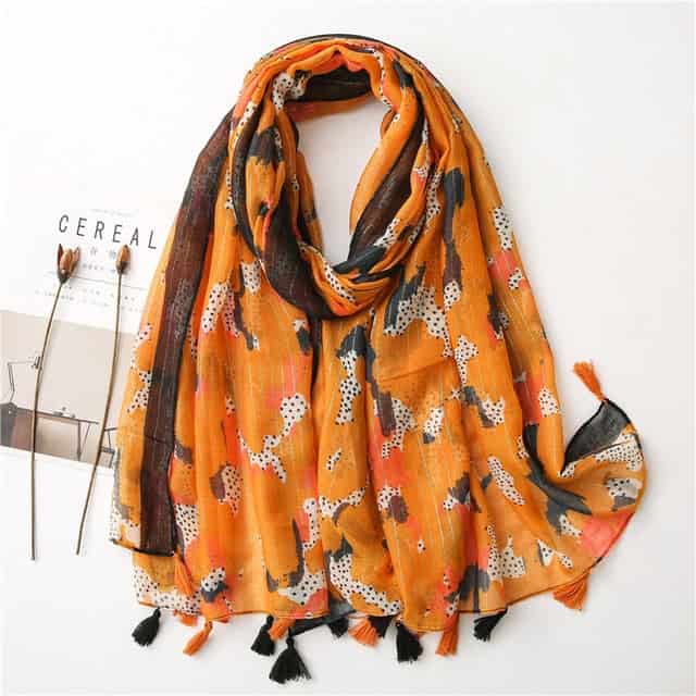 Kopftuch Für Frauen 180 Orange - Pinja