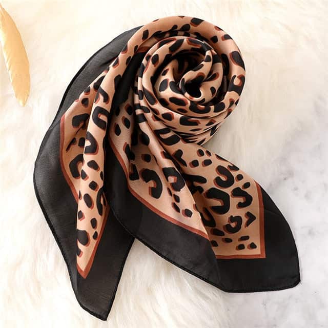 Haartuch 70 - Leopard